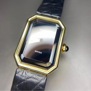 Chanel Premiere 18k Gold Leather Quartz Ladies H0090
Watch